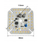 ال ای دی 80 وات آفتابی 220 ولت (برق شهر) خازن دار ال ای دی 80 وات آفتابی 220 ولت (برق شهر) خازن دار