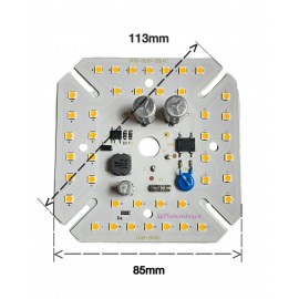 ال ای دی 80 وات آفتابی 220 ولت (برق شهر) خازن دار