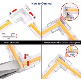 کانکتور ریسه شکل 90 درجه یا L کانکتور ریسه شکل 90 درجه یا L