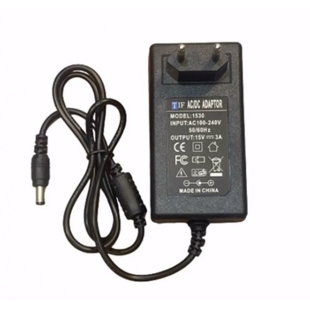 آداپتور 15 ولت 3 آمپر