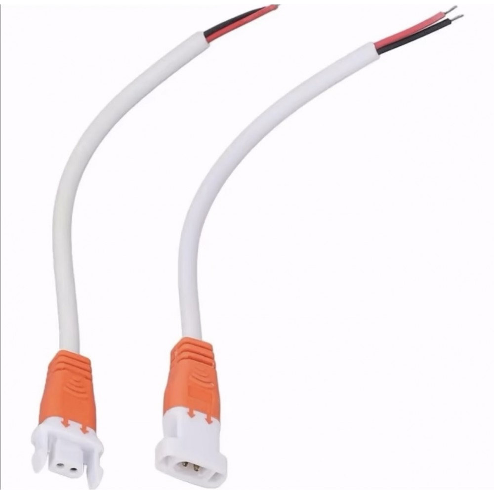 کانکتور خرچنگی نری و مادگی 2 پین سیم دار