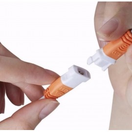 کانکتور خرچنگی نری و مادگی 2 پین سیم دار