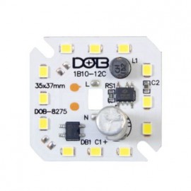 ال ای دی 12 وات مربع 220 ولت (برق شهر) خازن دار