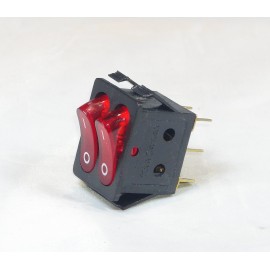 کلید راکر۲پل چراغدار (استاندارد) کلید راکر۲پل چراغدار (استاندارد)