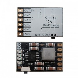 ماژول کنترل شارژ و دشارژ باتری لیتیومی تک سل با نشانگر درصد شارژ