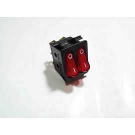 کلید راکر۲پل چراغدار (استاندارد) کلید راکر۲پل چراغدار (استاندارد)