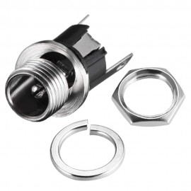 جك آداپتور مادگی مهره خور فلزی کد DC-025M جك آداپتور مادگی مهره خور فلزی کد DC-025M