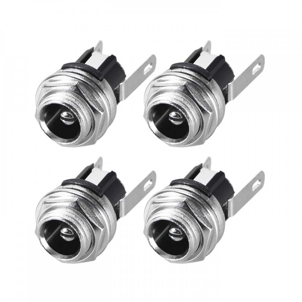 جك آداپتور مادگی مهره خور فلزی کد DC-025M جك آداپتور مادگی مهره خور فلزی کد DC-025M