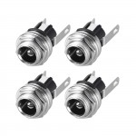 جك آداپتور مادگی مهره خور فلزی کد DC-025M جك آداپتور مادگی مهره خور فلزی کد DC-025M