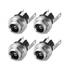 جك آداپتور مادگی مهره خور فلزی کد DC-025M جك آداپتور مادگی مهره خور فلزی کد DC-025M