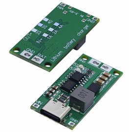 ماژول شارژر و محافظ شارژ باتری لیتیومی 3 سل 2 آمپر Type-C