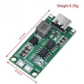 ماژول شارژر و محافظ شارژ باتری لیتیومی 3 سل 2 آمپر Type-C