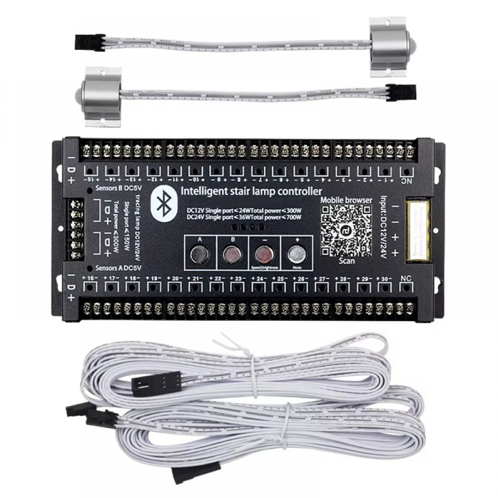 سنسور پله هوشمند ۳۰ پله بلوتوث دار