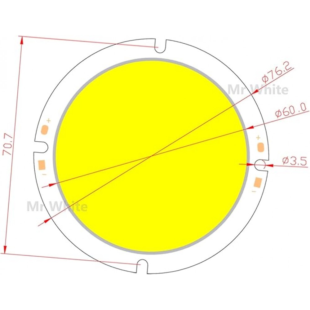 Cob 7660 30W 300mA  Cob 7660 30W 300mA