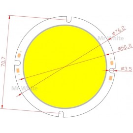 Cob 7660 30W 300mA 