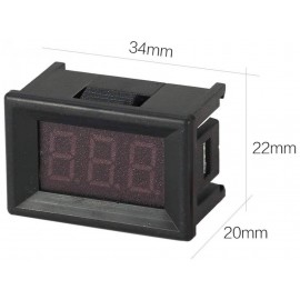 ماژول ولتمتر سایز 0.36 اینچ 3 وات روپنلی قرمز DC100V ماژول ولتمتر سایز 0.36 اینچ 3 وات روپنلی قرمز DC100V