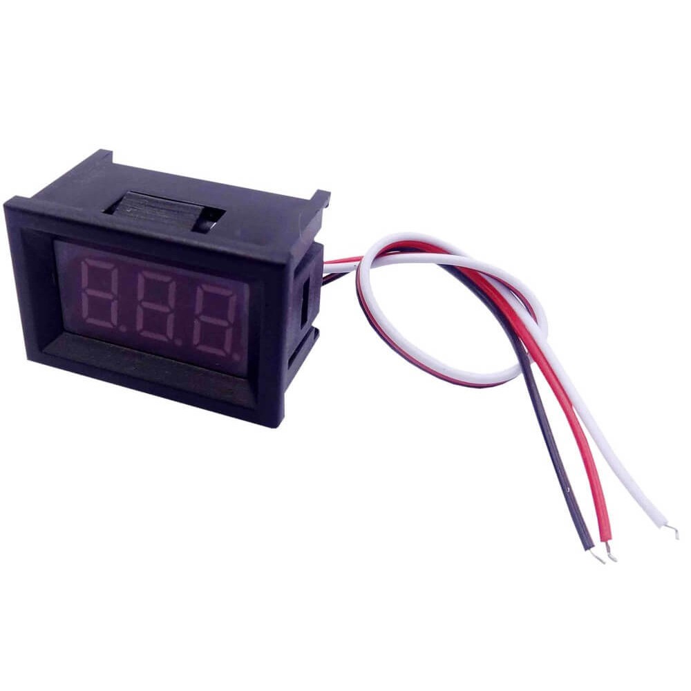 ماژول ولتمتر سایز 0.36 اینچ 3 وات روپنلی قرمز DC100V ماژول ولتمتر سایز 0.36 اینچ 3 وات روپنلی قرمز DC100V