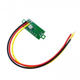 ماژول ولتمتر بدون قاب قرمز سایز 0.36 اینچ