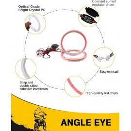 دیلایت رینگ قرمز قطر 80 میلی متر دیلایت رینگ قرمز قطر 80 میلی متر