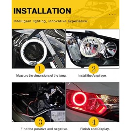 دیلایت رینگ قرمز قطر 80 میلی متر دیلایت رینگ قرمز قطر 80 میلی متر