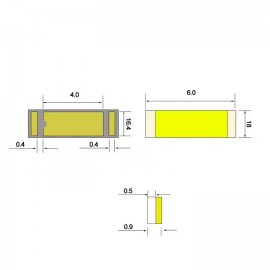 هدلایت سفید LIGHT CAR CSP1860 3CHIPS 55mil