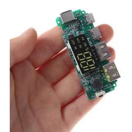 ماژول پاور بانک دو خروجی دارای نمایشگر  ماژول پاور بانک دو خروجی دارای نمایشگر